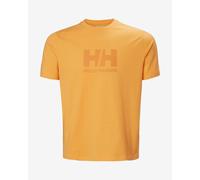 Helly Hansen Logo 3.0 Short Sleeve T-Shirt Yellow Dahlia - L