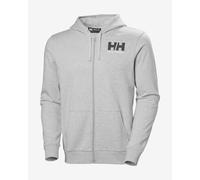 Helly Hansen Men's Logo Full-Zip Hoodie Grey S