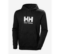 Helly Hansen Men's HH Logo Hoodie, Black 2.0, 2XL