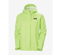 Helly Hansen Loke 2.5L Lightweight Hooded Jacket Lime Green Women - XS