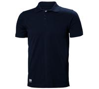 HELLY HANSEN Manchester Buttoned Front Placket Ribbed Collar Men's Polo T-Shirt