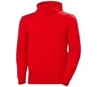 Helly Hansen Manchester Red Cotton Hoodie Hooded Sweatshirt #79214
