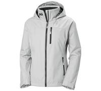 Helly Hansen Medium Women's Crew Hooded Midlayer Jacket 2.0 Grey Fog 34447-853