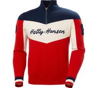 Helly Hansen for man. 66025 Knitted jumper Apres red (S), Casual, Wool