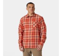 Helly Hansen Men’s Aker Flannel Long Sleeve Shirt Orange 2XL
