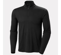 Helly Hansen Men’s Merino Half-Zip Base Layer Black M