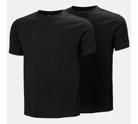 Helly Hansen Men's 2-Pack Cotton T-shirts Black M
