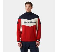 Helly Hansen for man. 66025 Knitted jumper Apres red (M), Casual, Wool