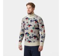 Helly Hansen Men's Arctic Ocean Icelander Wool Knit ½ Zip Sweater White XL