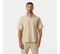 Helly Hansen Men's AWE Short Sleeve Softshell Overshirt Beige 2XL