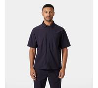 Helly Hansen Men's AWE Short Sleeve Softshell Overshirt Purple XL