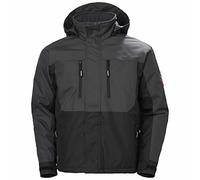 Helly-Hansen Men's Berg Jacket - 979 Black/Dark Grey, 4XL