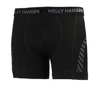 Helly Hansen Men's Brief Hh LIFA Merino Boxer Wind Block, Black, Small