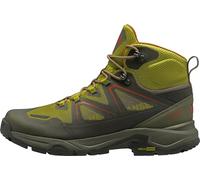 Helly Hansen Men's Cascade Mid Cut Hiking Boots Day Shoes, Neon Moss, 11.5 UK
