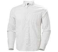 Helly Hansen Mens Club Ls Shirt, White, S