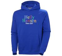 Helly Hansen Mens Core Graphic Sweat Hoodie - Cobalt 2.0, XL