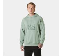 Helly Hansen Men's Core Graphic Sweat Hoodie Green S