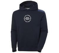 Helly Hansen Mens Core Graphic Sweat Hoodie - Navy, S