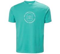 Helly Hansen Mens Core Graphic T 2.0, Dark Mint, M
