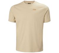 Helly Hansen Mens Core Graphic T 2.0, Khaki, 2XL