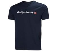 Helly Hansen Core Graphic T 2.0 Short Sleeve T-shirt Blue L Men