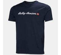 Helly Hansen Men's Core Graphic T 2.0, Navy, M