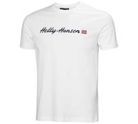Helly Hansen Men's Core Graphic T 2.0, White, L