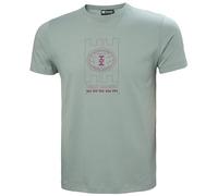 Helly Hansen Mens Core Graphic T-Shirt - Cactus, XL