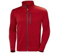 Helly Hansen Mens Crew Fleece Jacket, Red, L EU