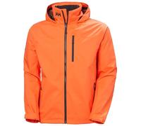 Helly-Hansen Men's Crew Hooded Jacket 2.0, 307 Flame, 4X-Large