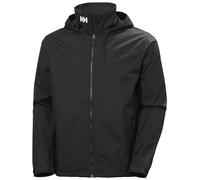 Helly Hansen Men's Crew Hooded Jacket 2.0, Black, XL