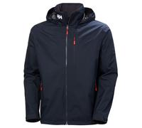 Helly Hansen Men's Crew Hooded Jacket 2.0, Navy, XL