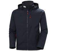 Helly Hansen Men's Crew Hooded Midlayer Jacket, Navy 2.0, L