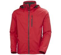 Helly Hansen Men's Crew Hooded Midlayer Jacket, Red 2.0, L