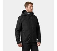Helly Hansen Men's Crew Hooded Midlayer Sailing Jacket 2.0 Black 4XL