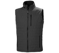 Helly Hansen Mens Crew Insulated Vest 2.0, M, Ebony