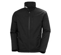 Helly Hansen Mens Crew Midlayer Jacket 2.0 - Black - 2XL