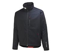 Helly Hansen Mens Crew Midlayer Jacket, 3XL, Navy