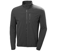 Helly Hansen Men's Crew Softshell Jacket 2.0, Ebony, L