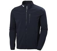 Helly Hansen Mens Crew Softshell Jacket 2.0, S, Navy