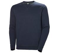 Helly Hansen Mens Crew Sweatshirt, L, Navy