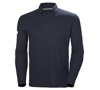 Helly Hansen Crewline Long Sleeve Polo Blue L Men