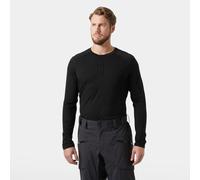 Helly Hansen Hh Durawool Long Sleeve Base Layer Black M Men
