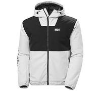 Helly-Hansen Mens Ervik Insulated Rain Jacket, 823 Nimbus Cloud, Small