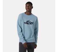 Helly Hansen Men's F2F Organic Cotton Crew Neck jumper Blue L