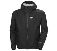Helly-Hansen Men's Fast Light Rain Jacket, 990 Black, M