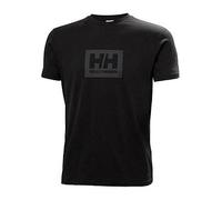 Helly Hansen Mens Hh Box T-Shirt - Black, Black, Size Xl, Men Black