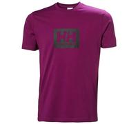 Helly Hansen Men's HH Box T T-Shirt, 691 Dark Magenta, XS