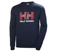 Helly Hansen Men's HH Logo Crew Sweat, Navy, M