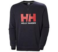 Helly Hansen Men's HH Logo Crew Sweatshirt, Navy, S